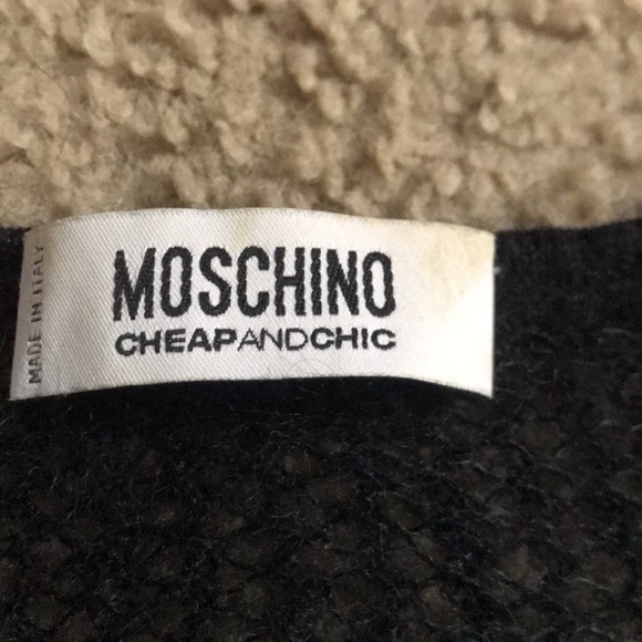 ⚡️FINAL PRICE⚡️ Moschino Cheap and Chic Vintage Sweater - Picture 3 of 11